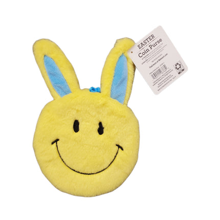 Yellow Smiley Easter Coin Purse – Way To Celebrate