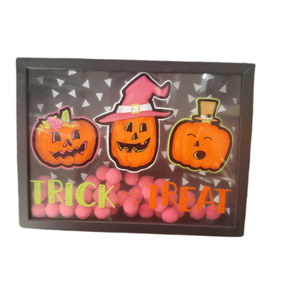 Electric Halloween Tabletop Decoration 8x6"