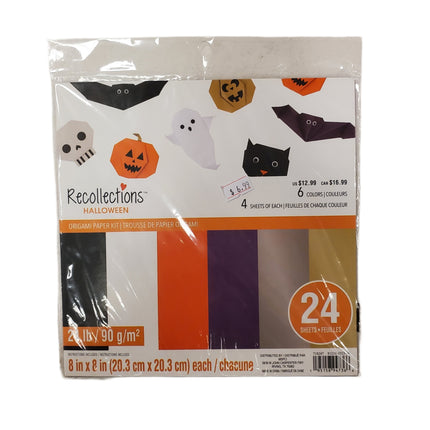 RECOLLECTIONS, ORIGAMI PAPER KIT, HALLOWEEN