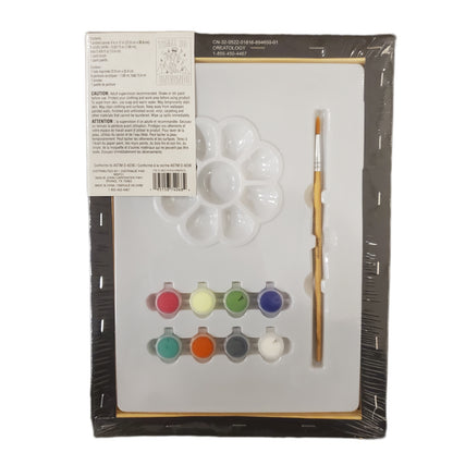 Glow-in-the-Dark Canvas Painting Kit - Halloween Theme