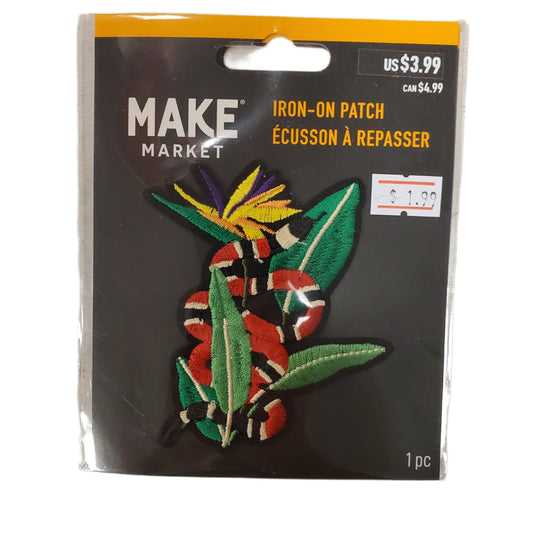 Snake Iron-On Patch by ArtMinds