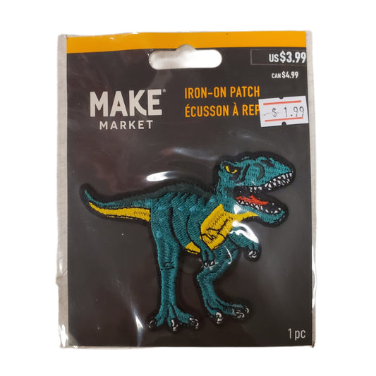 Dinosaur Iron-On Patch by ArtMinds