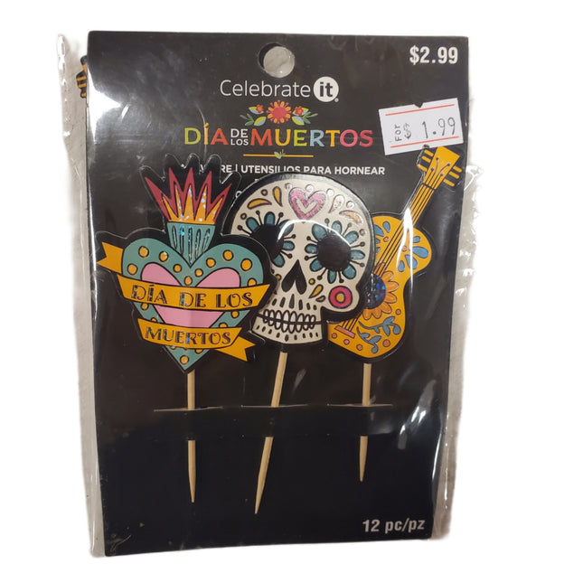 Halloween Cupcake Toppers 12pc - Celebrate It