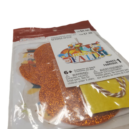 Thanksgiving Tissue Paper Craft Kit - Happy Fall Celebrate It