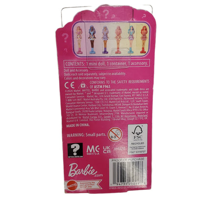 Barbie Land 1-Mini Doll, 1-Container, 1-Accessory