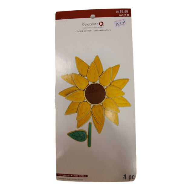 Flower Shape Cookie Cutter Kit - Celebrate It 4-pc