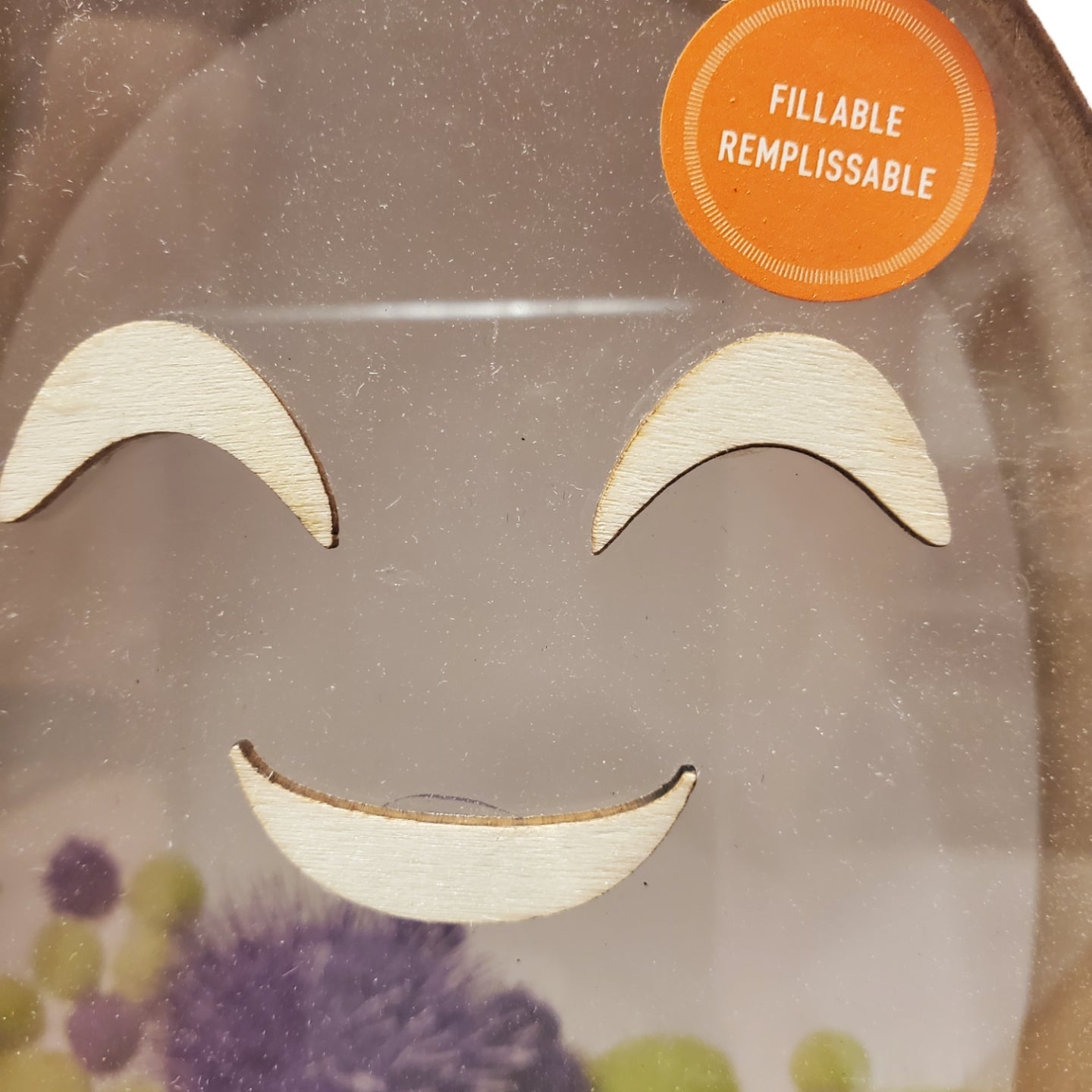 Make Market DIY Fillable Wood Decor, Halloween, Ghost 8 X 6.5 X 2 in