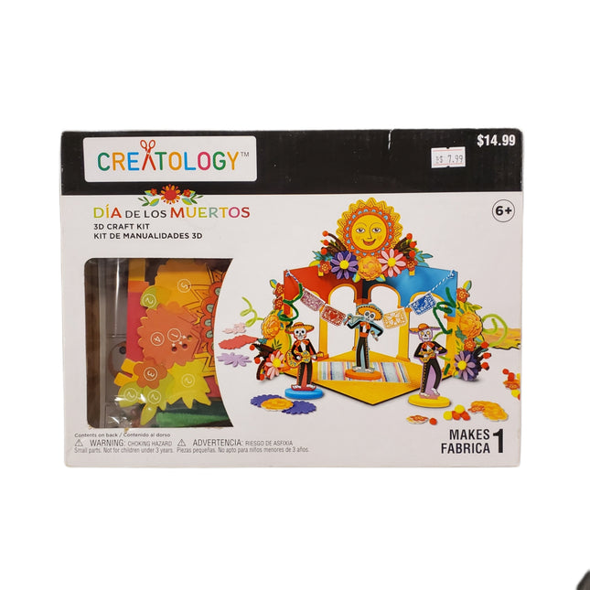 Creatology 3D Dia de los Muertos Craft Kit, Age 3+