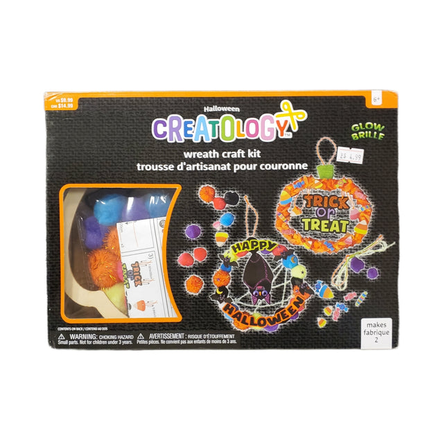 Halloween Creatology Wreath Craft Kit - Makes 2 Wreaths