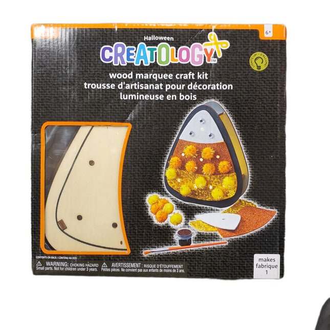 Halloween Creatology Wood Craft Kit with Lights