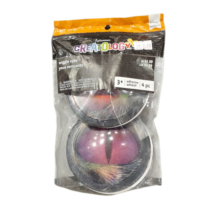 Creatology Halloween Wiggle Eyes, 4 Inch, 2-Pack