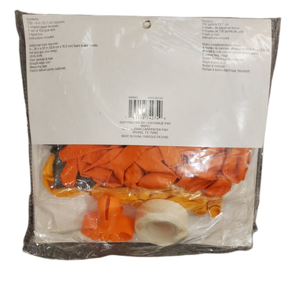 Celebrate It Pumpkin Shaped Balloon Kit Makes 1