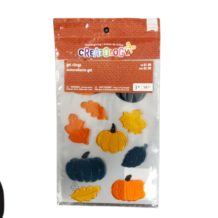 Creatology 14-Piece Gel Window Clings Set