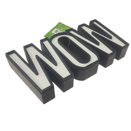 Ashland Tabletop Decor "WOW" 8 X 4 X 1 in