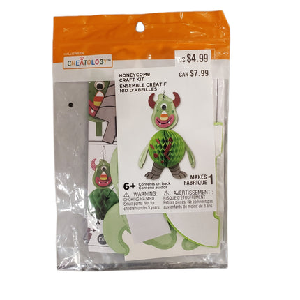 Halloween One-Eyed Monster Craft Kit by Createology