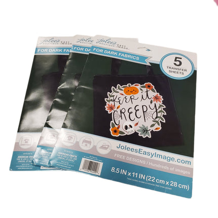 JOLEE'S BOUTIQUE, KEEP IT CREEPY, EASY IMAGE TRANSFER SHEETS