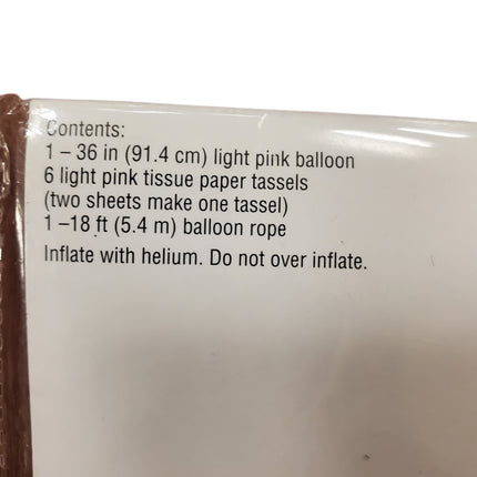 Celebrate It 36 in Jumbo Balloon "Light Pink"