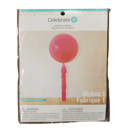 Celebrate It 36 in Jumbo Balloon "Dark Pink"
