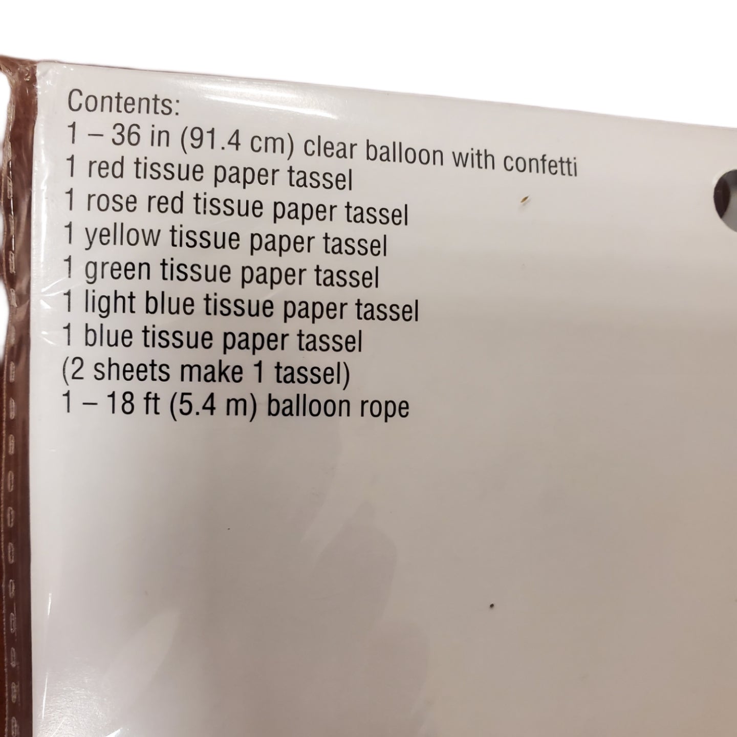 Celebrate It 36 in Jumbo Balloon "Confetti"
