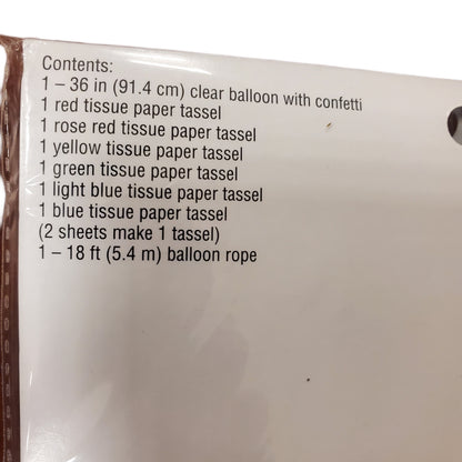 Celebrate It 36 in Jumbo Balloon "Confetti"