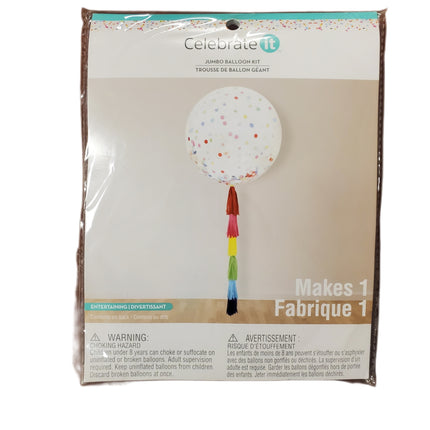 Celebrate It 36 in Jumbo Balloon "Confetti"