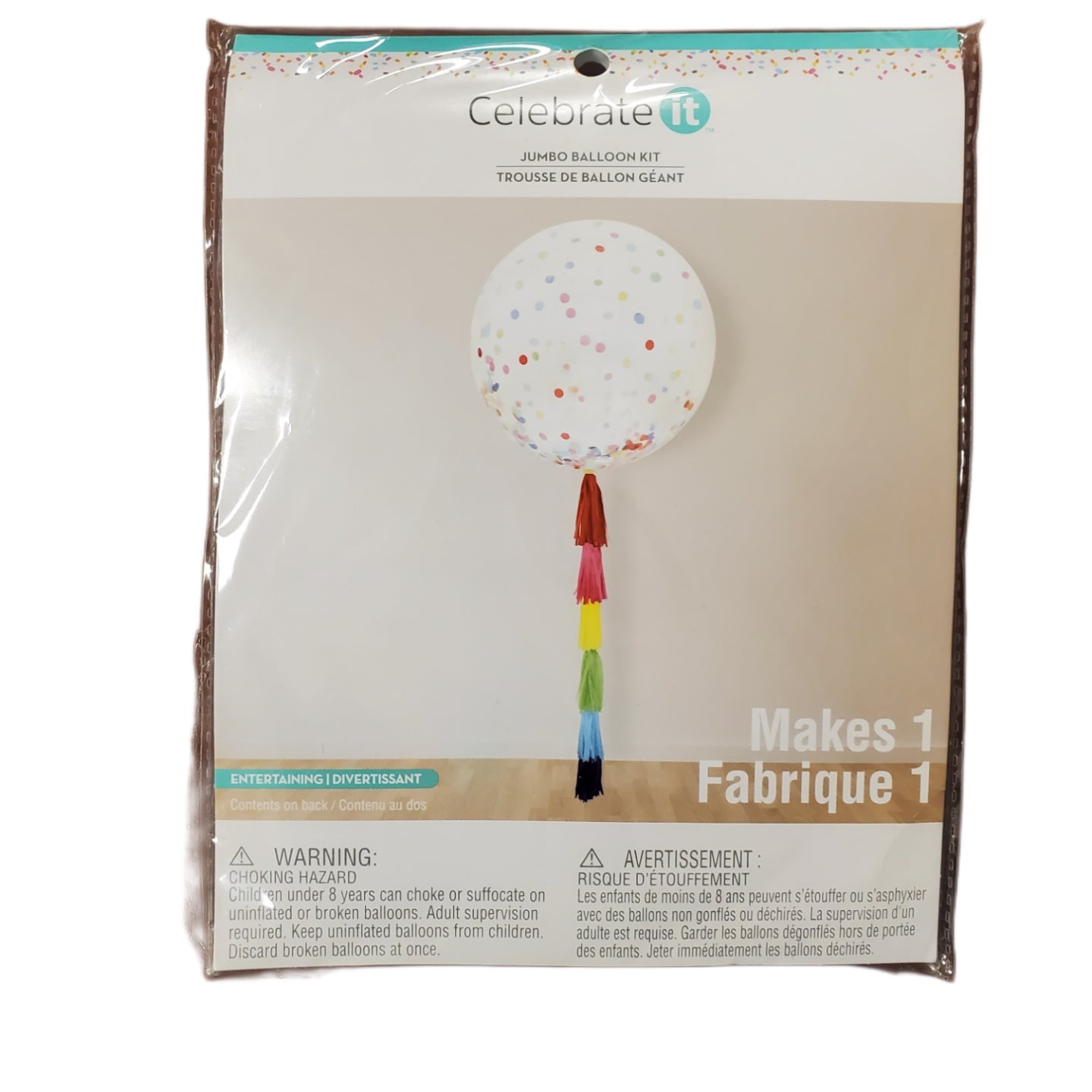 Celebrate It 36 in Jumbo Balloon "Confetti"