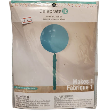 Celebrate It 36 in Jumbo Balloon "Teal"