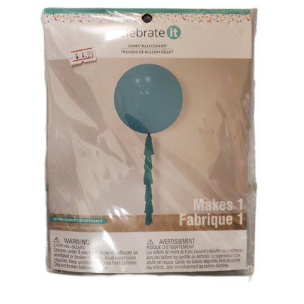 Celebrate It 36 in Jumbo Balloon "Teal"