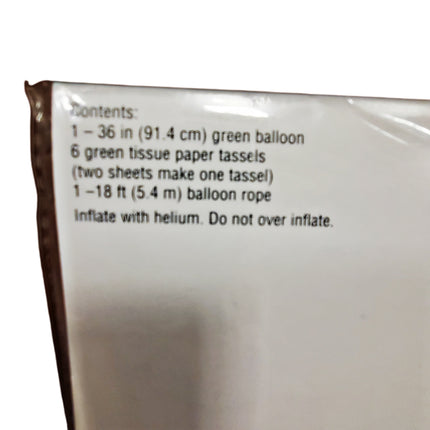 Celebrate It 36 in Jumbo Balloon "Green"