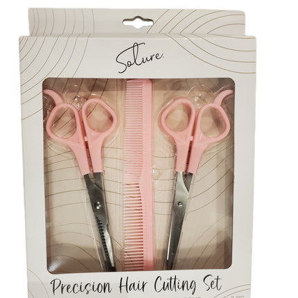 PRECISION HAIR CUTTING SET 3-pc by SOLURE