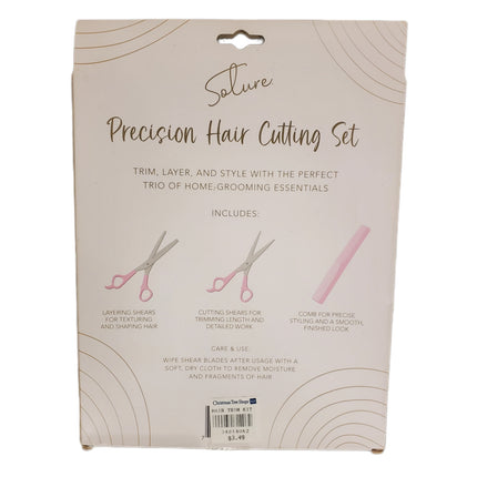 PRECISION HAIR CUTTING SET 3-pc by SOLURE