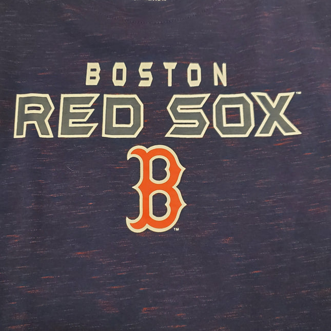 Youth Heather Boston Red Sox Genuine Merchandise Sleeveless T-Shirt