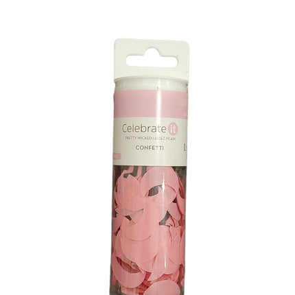 Wicked Moon and Stars Confetti - Pink, Black, Silver