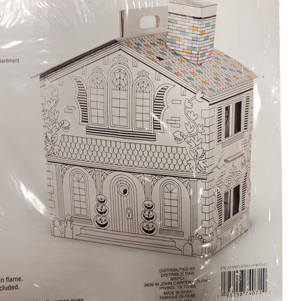 Creatology Color-Your-Own Haunted Mansion Craft Kit