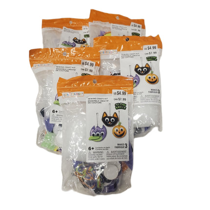 Creatology Halloween Sewing Craft Kit Glow Brille Makes 3