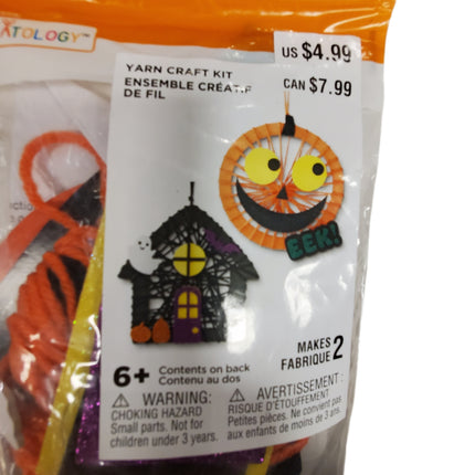Creatology Halloween Yarn Craft Kit Makes 2