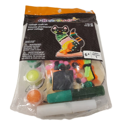 Creatology Halloween Craft Collage Kit Cat