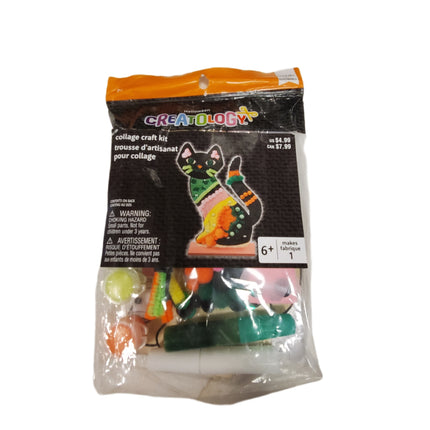 Creatology Halloween Craft Collage Kit Cat