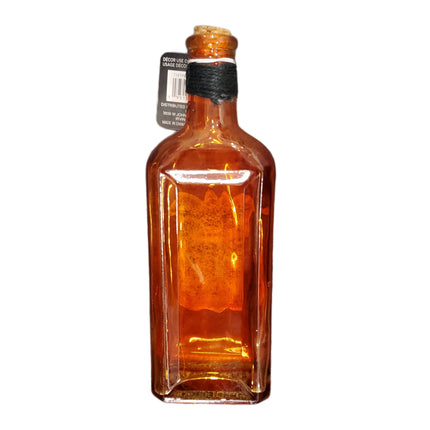 Bat Wings Ashland Glass Potion Bottle Halloween Decor 8.5"
