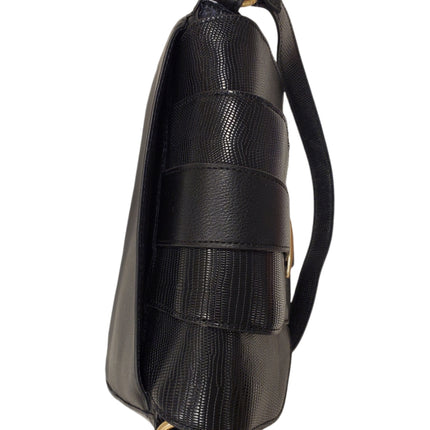 Time and Tru Women’s Shoulder Bag – Mia Black Magnetic Locks