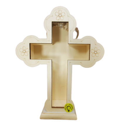 8" DIY Halloween LED Wood Decor - Paintable