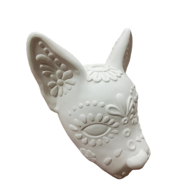 Large Make Market DIY Sugar Plaster Animal Skull 7 in X 9 in
