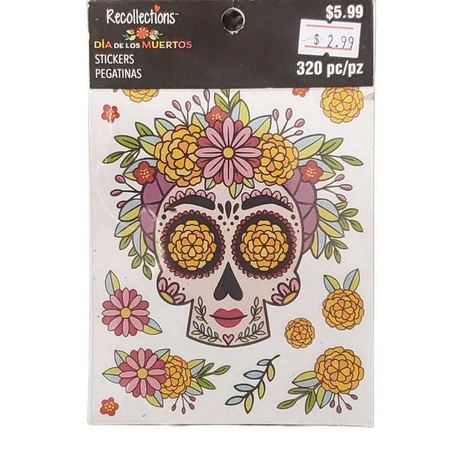 Recollections Día de los Muertos Stickers – 320 pc