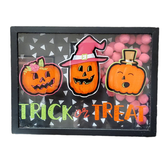Electric Halloween Tabletop Decoration 8x6"