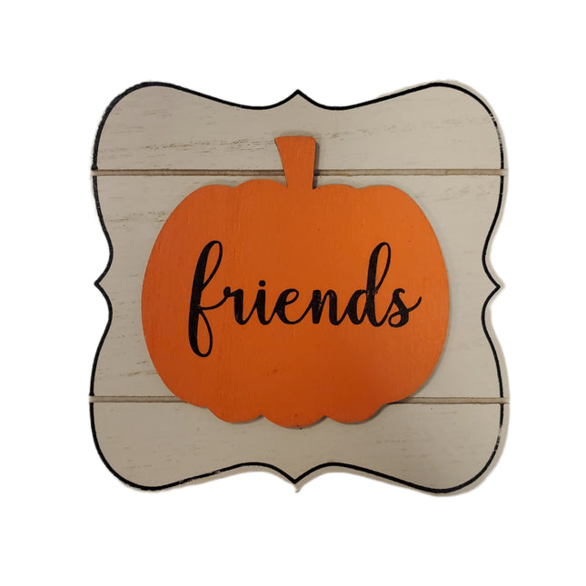 Heirloom Harvest Fall Friends Wall Decor 5 X 5 in