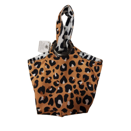 Reversable Yarn Storage Bag Leopard Loops & Threads 12 X 10 in