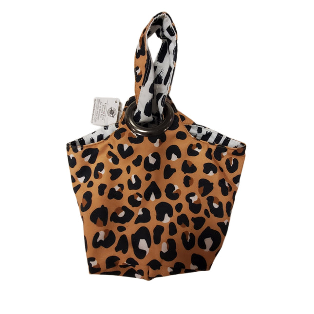Reversable Yarn Storage Bag Leopard Loops & Threads 12 X 10 in