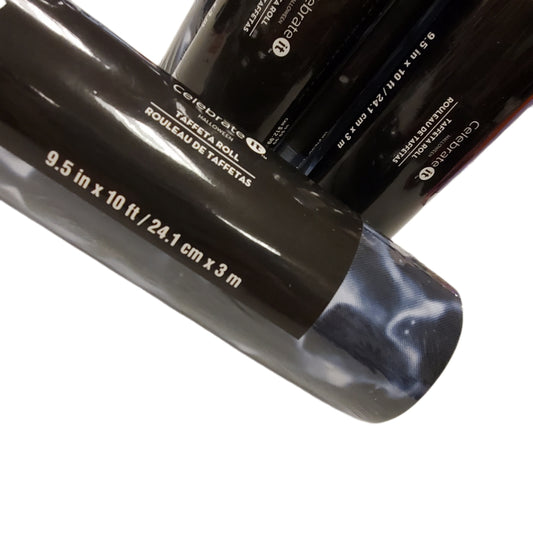 Celebrate It Spooky Taffeta Roll Halloween 9.5 in X 10 ft