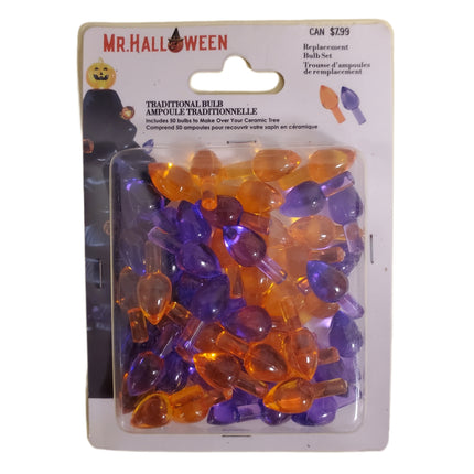 Bulbs For Ceramic Trees Traditional Mr. Halloween 50-pc