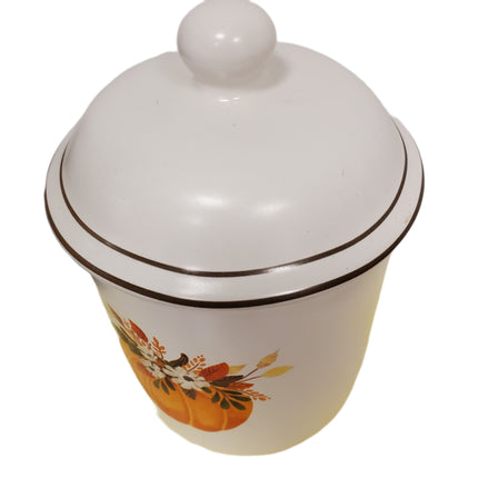 Celebrate It Around The Table Canister Fall Pumpkin 7 in